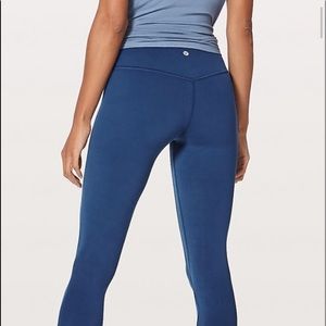 Align blue Lululemon leggings